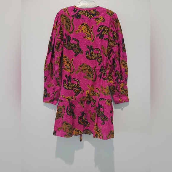 Farm Rio Wild Leopard Mini Dress - Picture 4 of 9